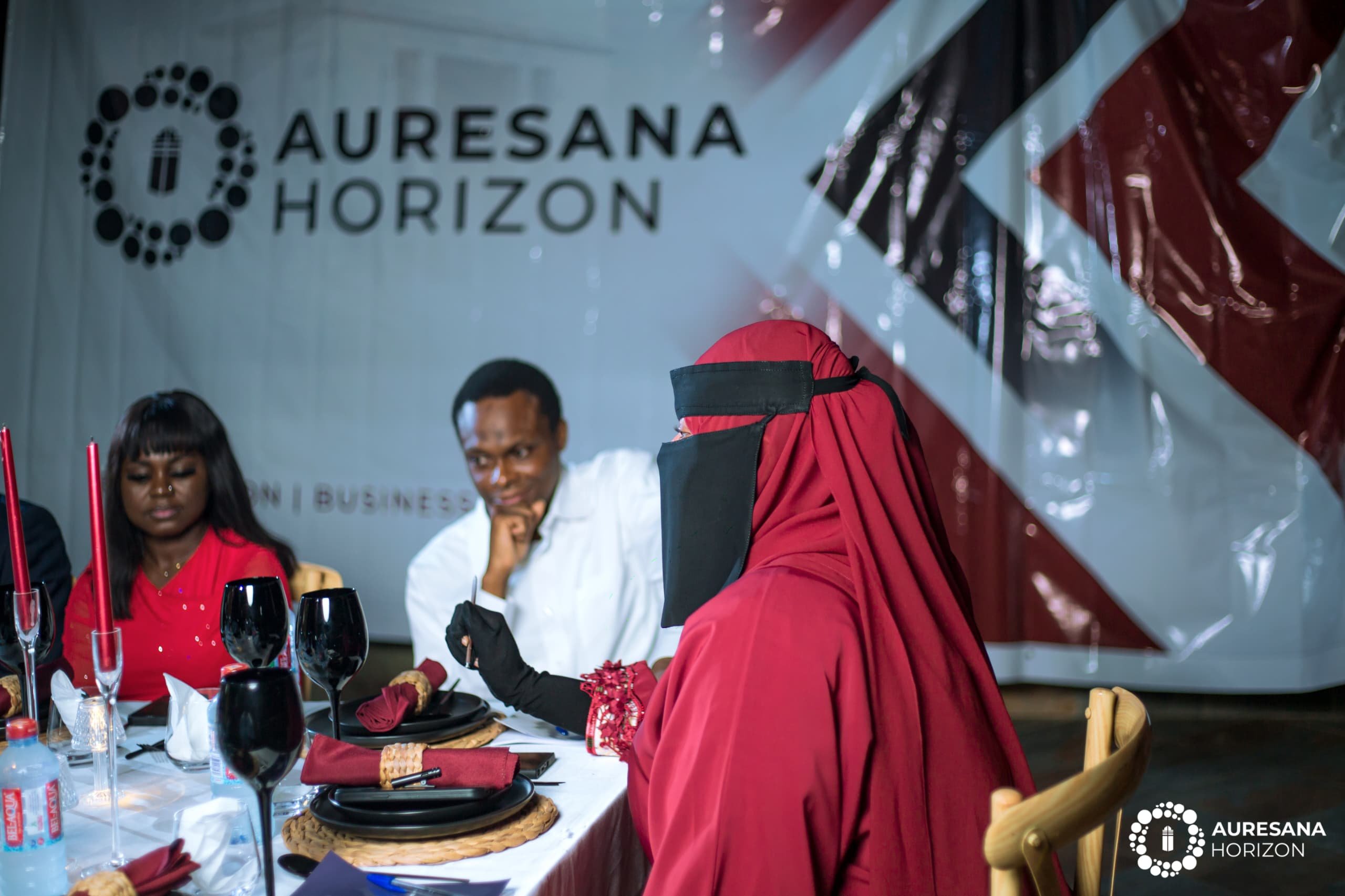 Millicent, Abdulrahman and the CEO, Amaturahman.